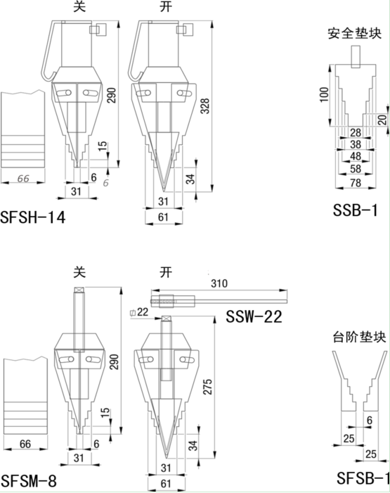 SFSH/SFSM系列液压与机械法兰分离器