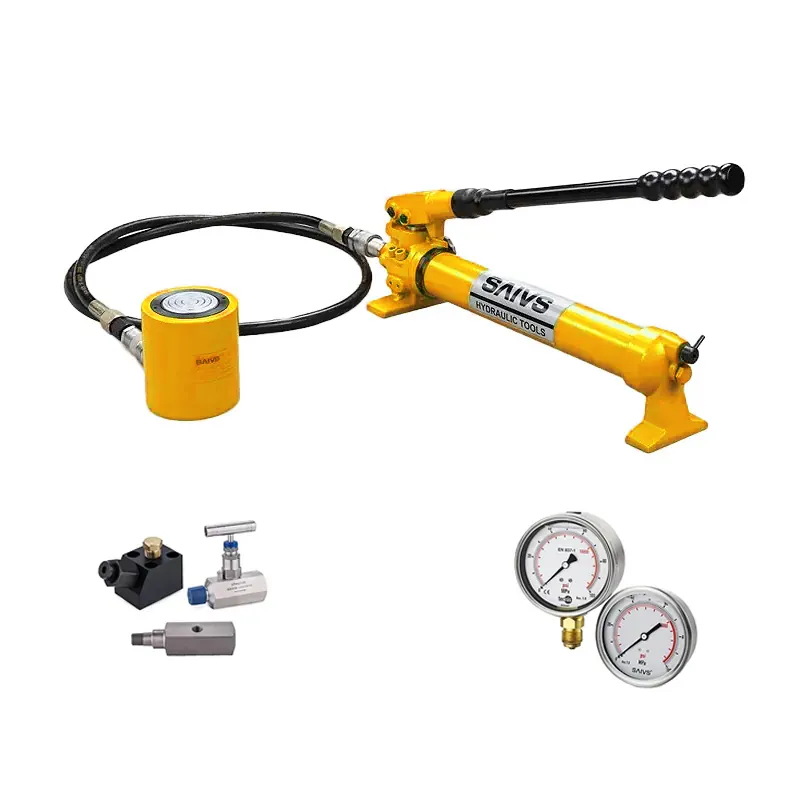 内蒙古SCL系列5吨-100 吨,液压缸手动泵,系统组件工具箱套装