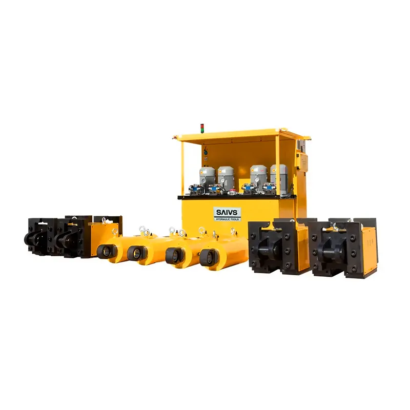 内蒙古HPA系统 60-110吨，夹轨式同步推压液压系统